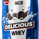 Whey Protein Delicious Sachê Sabor Cookies'N Cream 30g - FTW