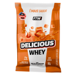 Whey Protein Delicious Sachê Sabor Doce de Leite Argentino 30g - FTW