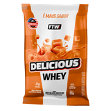 Whey Protein Delicious Sachê Sabor Doce de Leite Argentino 30g - FTW