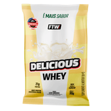 Whey Protein Delicious Sachê Sabor Leite Original 30g - FTW