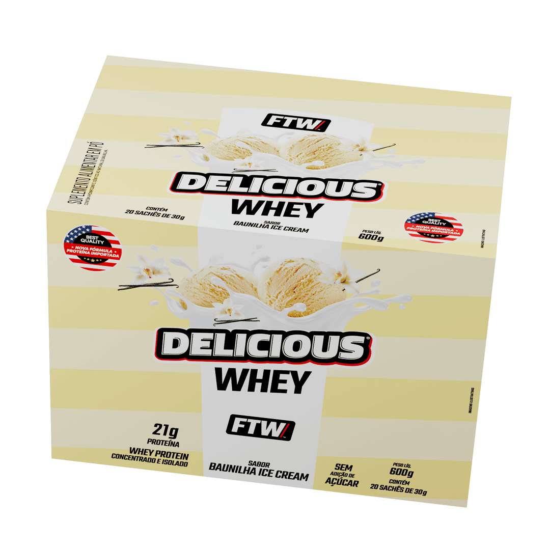 Whey Protein Delicious Sachê 30g - FTW