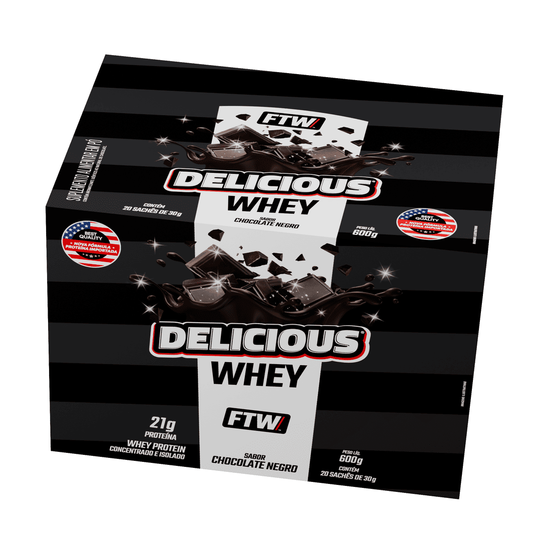 Whey Protein Delicious Sachê 30g - FTW