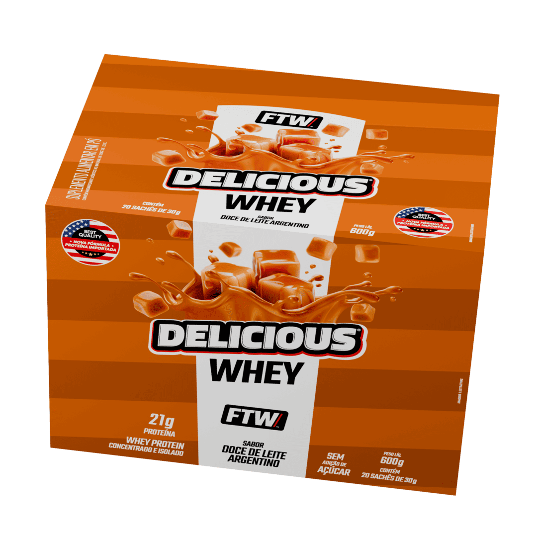 Whey Protein Delicious Sachê 30g - FTW
