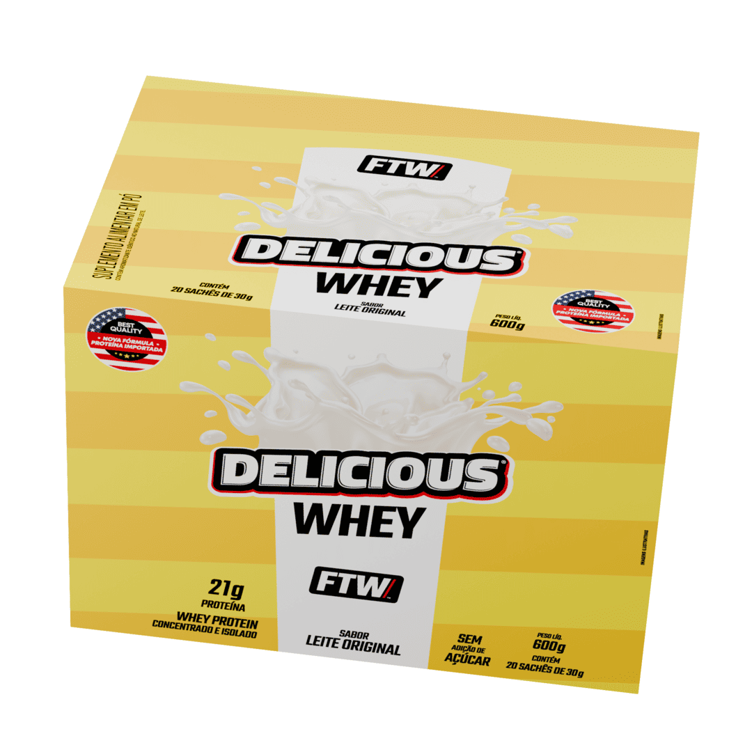 Whey Protein Delicious Sachê 30g - FTW