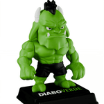 DIABITO Boneco Porta Celular de Mesa Diabo Verde