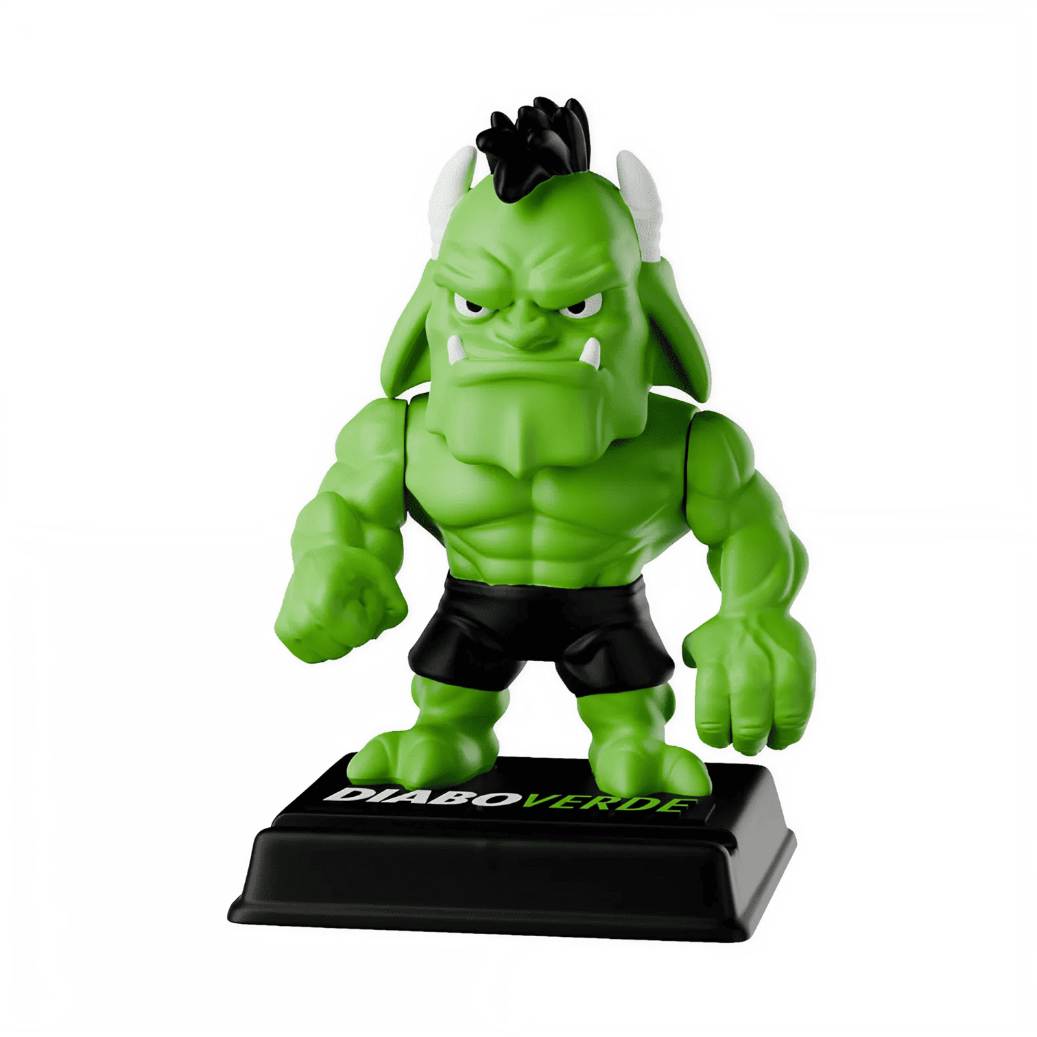 DIABITO Boneco Porta Celular de Mesa Diabo Verde