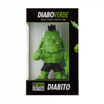 DIABITO Boneco Porta Celular de Mesa Diabo Verde