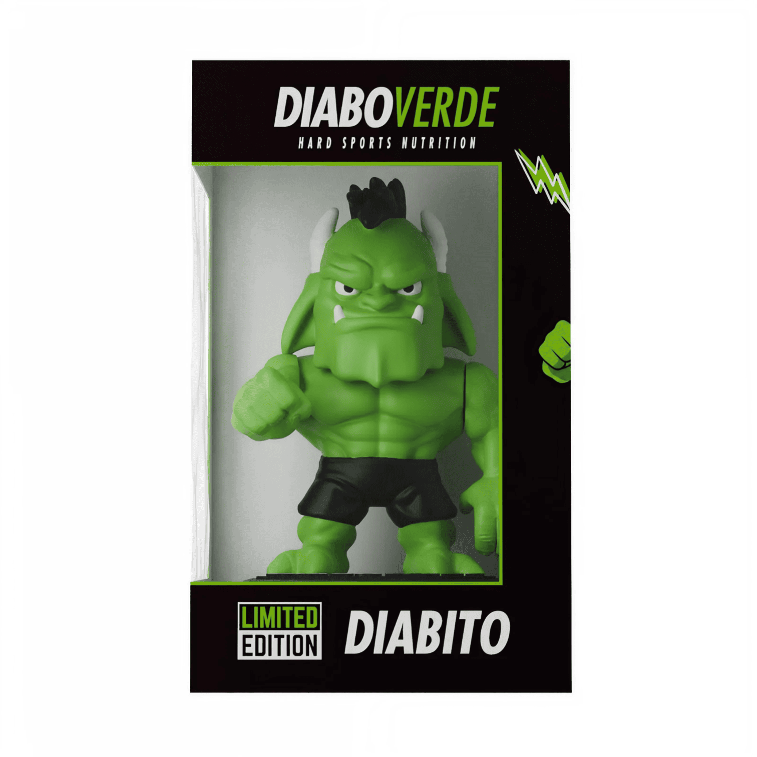 DIABITO Boneco Porta Celular de Mesa Diabo Verde