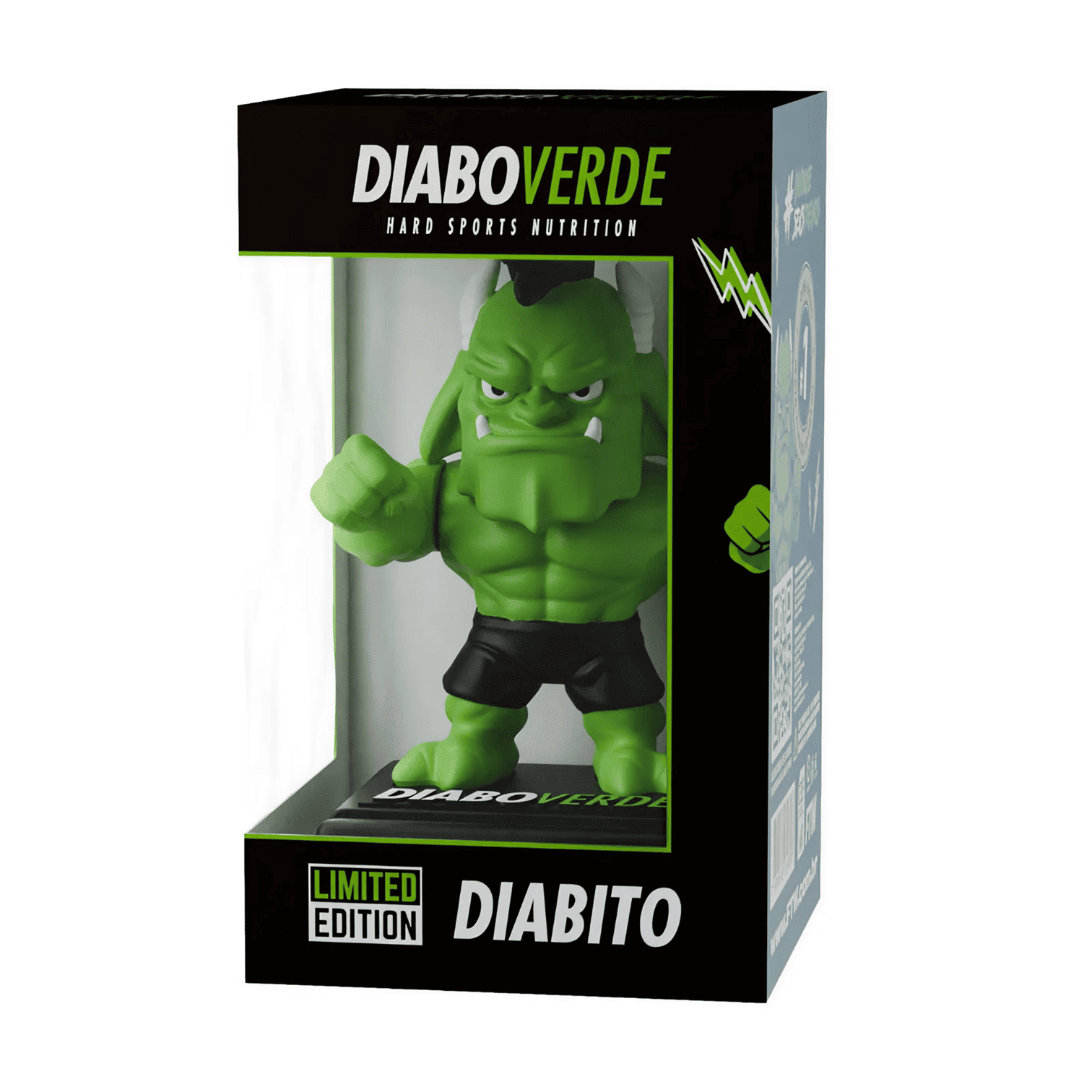 DIABITO Boneco Porta Celular de Mesa Diabo Verde