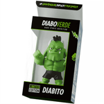 DIABITO Boneco Porta Celular de Mesa Diabo Verde