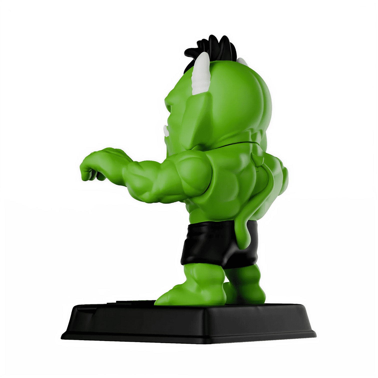 DIABITO Boneco Porta Celular de Mesa Diabo Verde