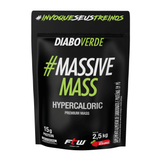 Diabo Verde #Massive Mass Hypercaloric 2,5 Kg Sabor Morango