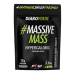 Diabo Verde #Massive Mass Hypercaloric 2,5 Kg Sabor Baunilha