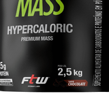 Diabo Verde #Massive Mass Hypercaloric 2,5 Kg Sabor Chocolate