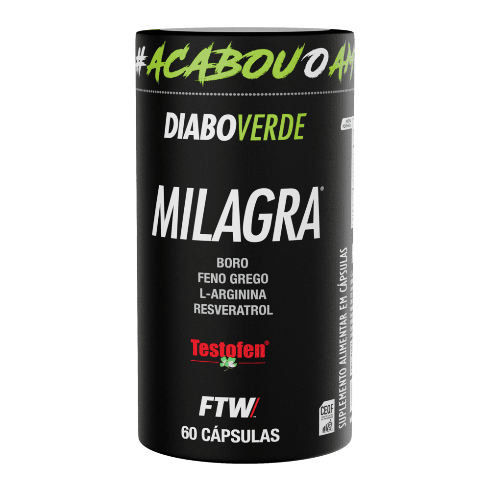 Diabo Verde #Milagra 60 Cápsulas 