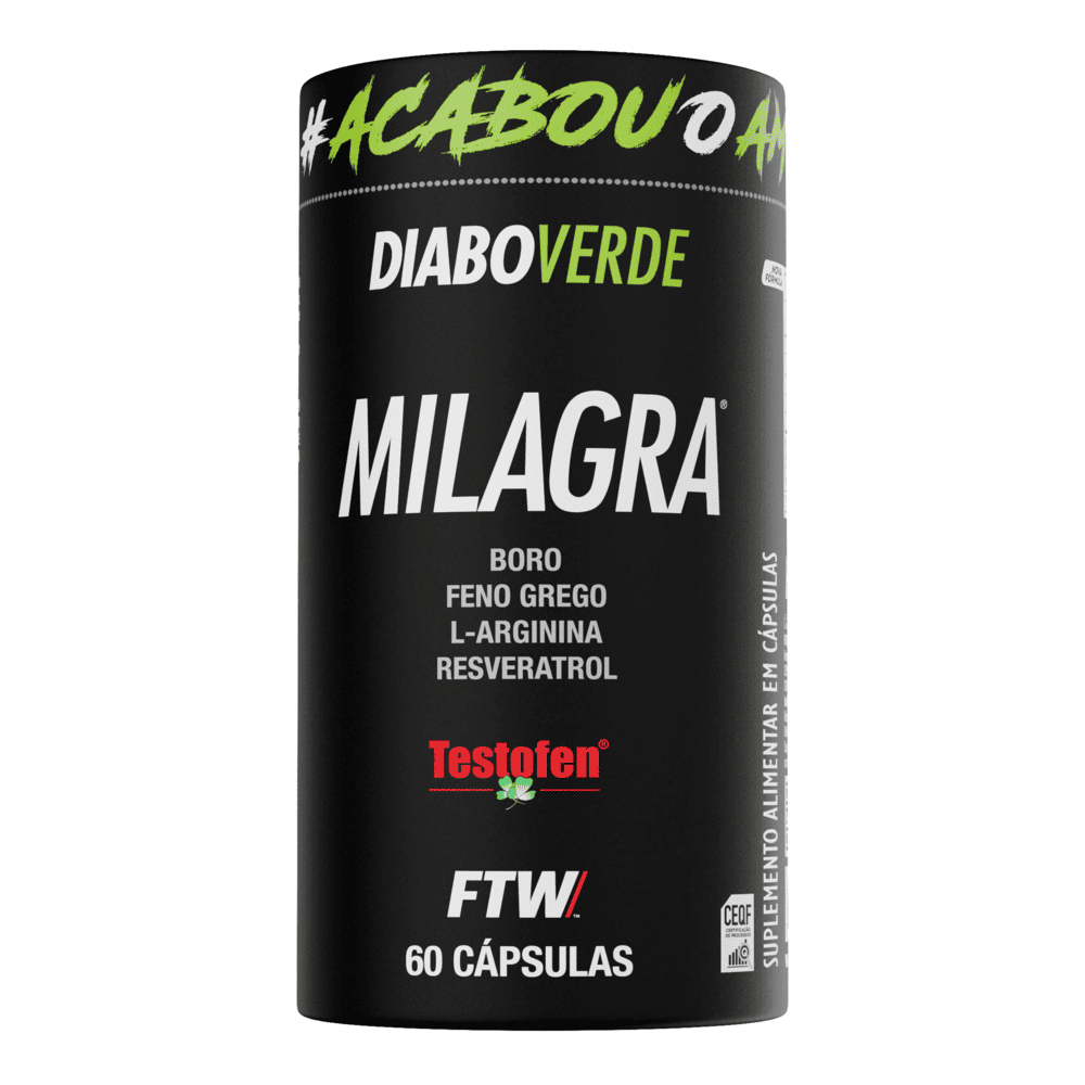 Diabo Verde #Milagra 60 Cápsulas 