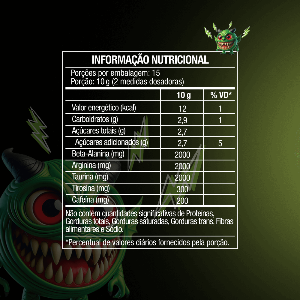Pré-Treino Diabo Verde 150g - FTW