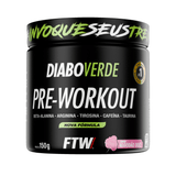 Pré-Treino Diabo Verde 150g Algodão Doce