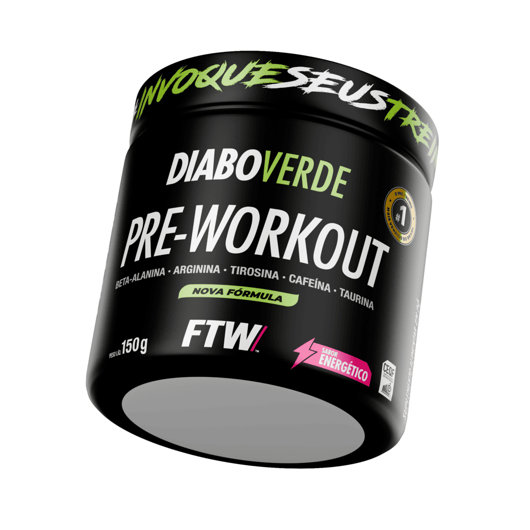 Pré-Treino Diabo Verde 150g Energético