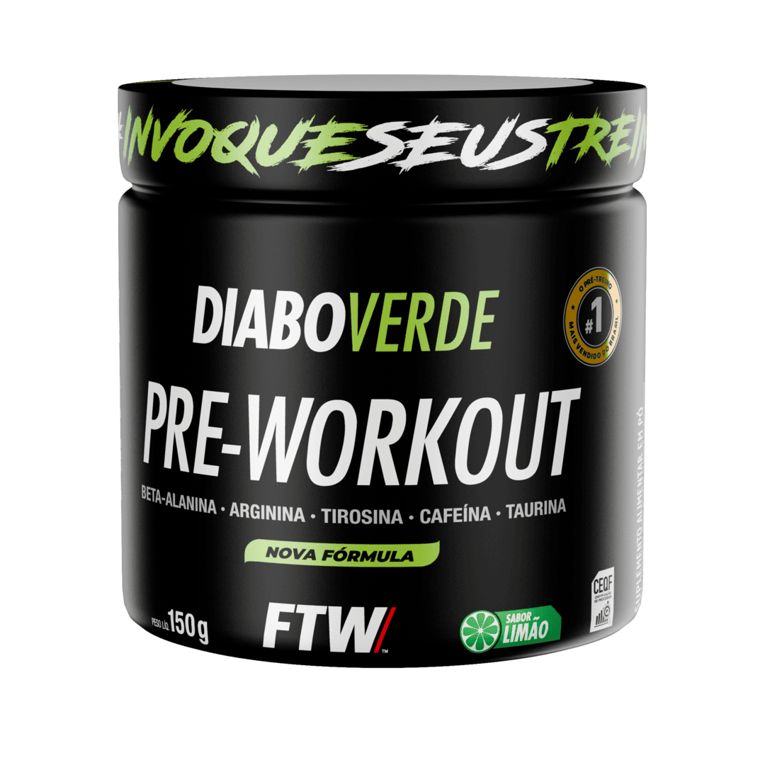 Pré-Treino Diabo Verde 150g Limão