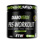 Pré-Treino Diabo Verde 150g Maçã Verde