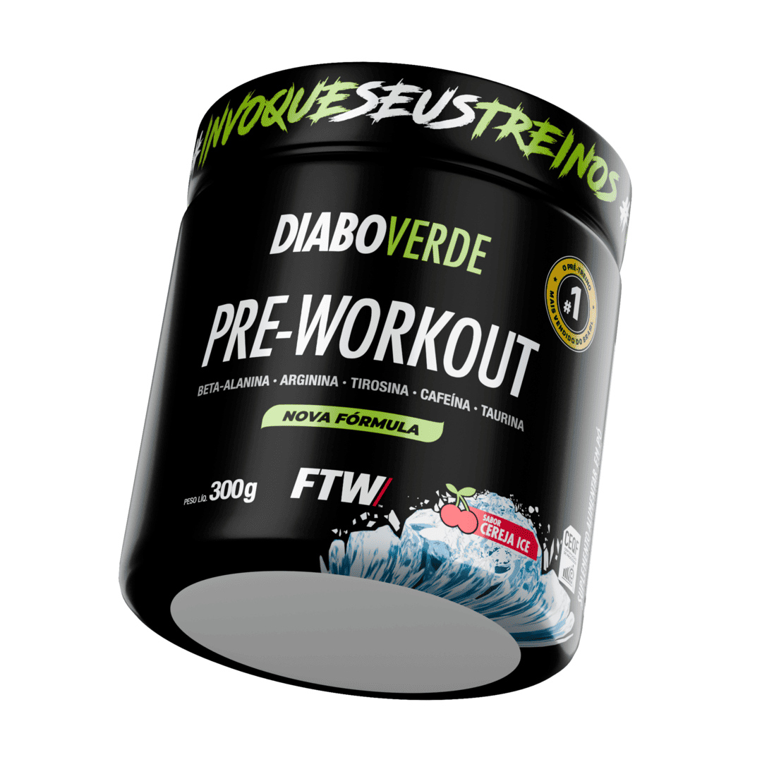 Combo Modo Treino - Pré-Treino Diabo Verde 300g