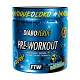 Pré-Treino Diabo Verde Dip Loko! 300g Blueberry Radioativo