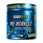 Pré-Treino Diabo Verde Dip Loko! 300g Blueberry Radioativo