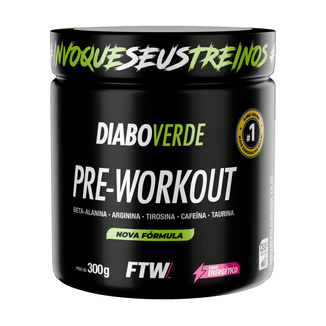 Pré-Treino Diabo Verde 300g Energético