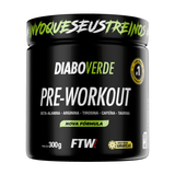 Pré-Treino Diabo Verde 300g Frutas Amarelas