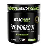 Pré-Treino Diabo Verde 300g Maçã Verde