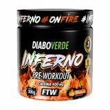 Pré-Treino Diabo Verde INFERNO Tangerina Fire 300g - FTW 