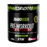 Pré-Treino Diabo Verde Zero Carbo 300g Pink Lemonade