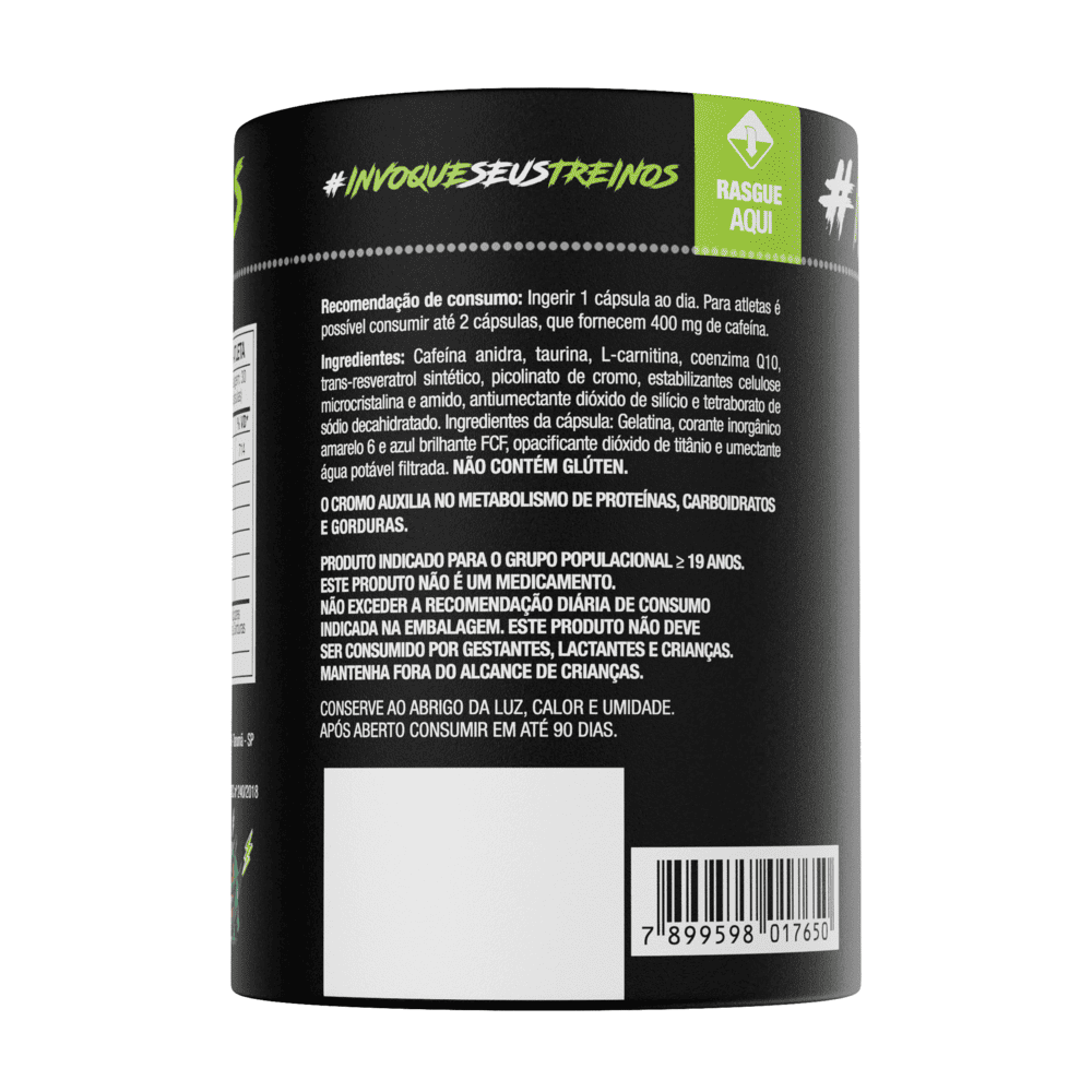 Capsúla Termogênica Diabo Verde Thermo Crazy 60 Cápsulas
