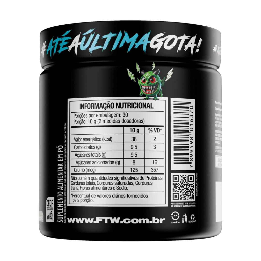 Diabo Verde #Thermo Dry 300g Sabor Abacaxi com Gengibre