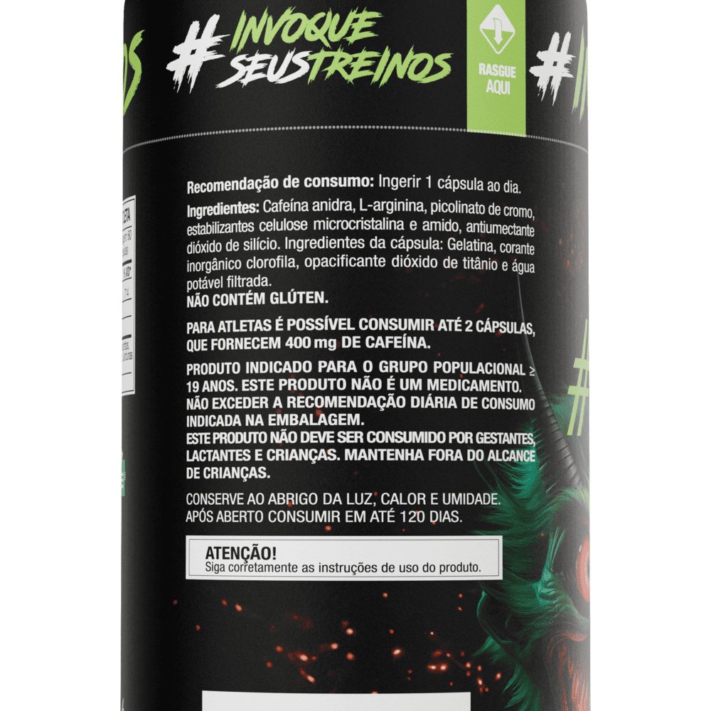 Diabo Verde #ThermoCaps 120 Cápsulas