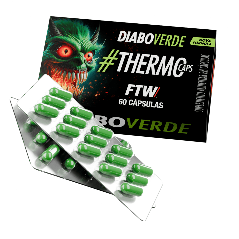 Diabo Verde #ThermoCaps 60 cápsulas