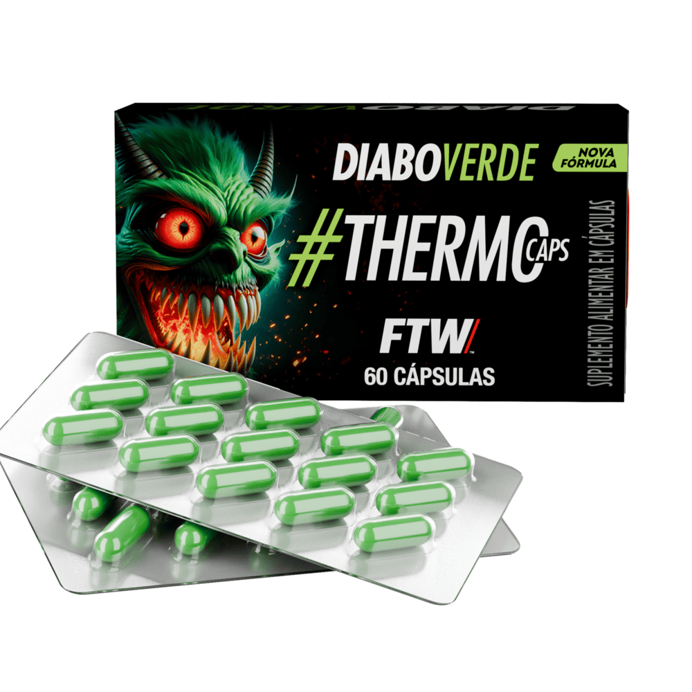 Diabo Verde #ThermoCaps 200mg 60 Cápsulas