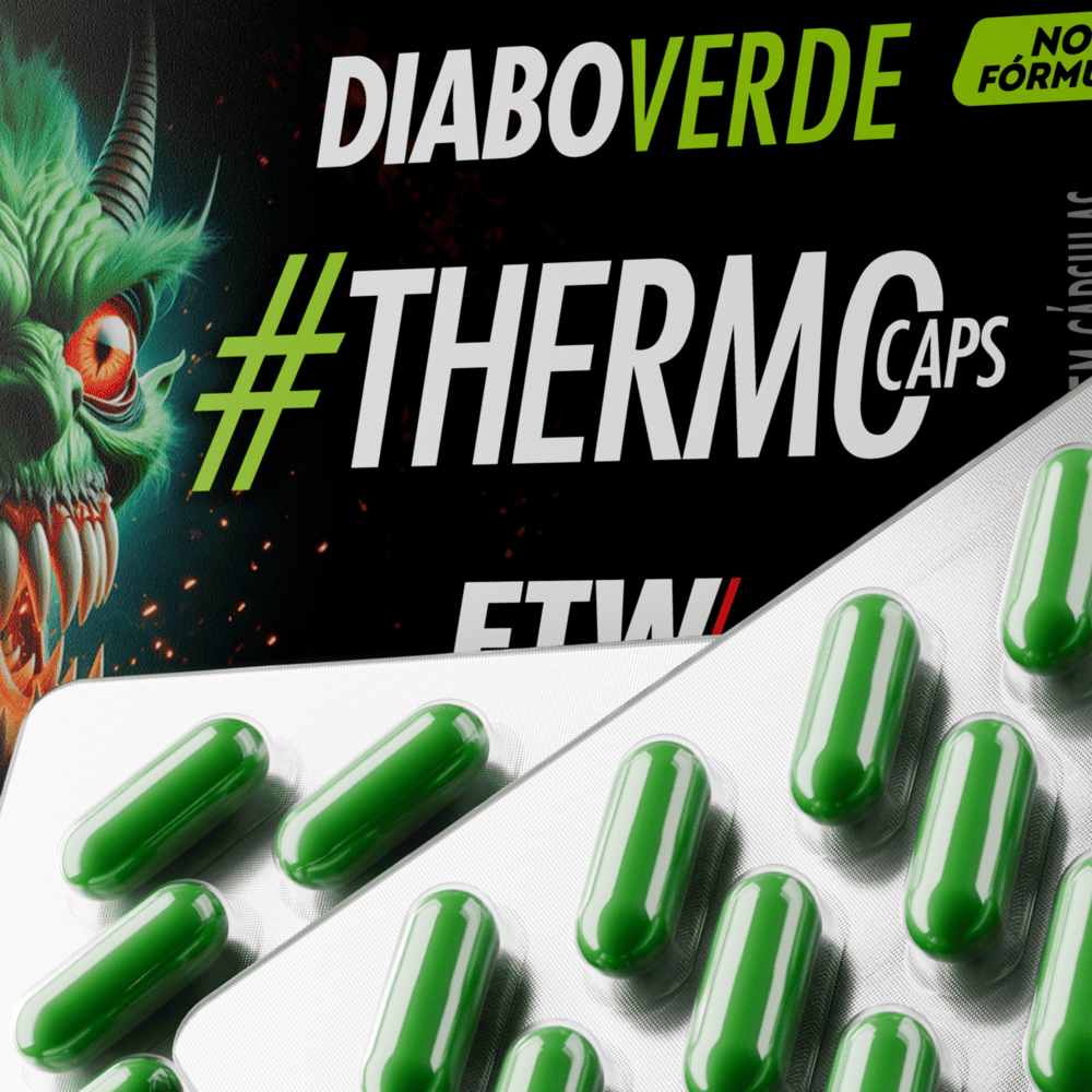 Diabo Verde #ThermoCaps 200mg 60 Cápsulas
