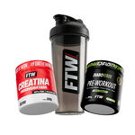Combo Creatina 300g + Pré-Treino Diabo Verde 300g FTW