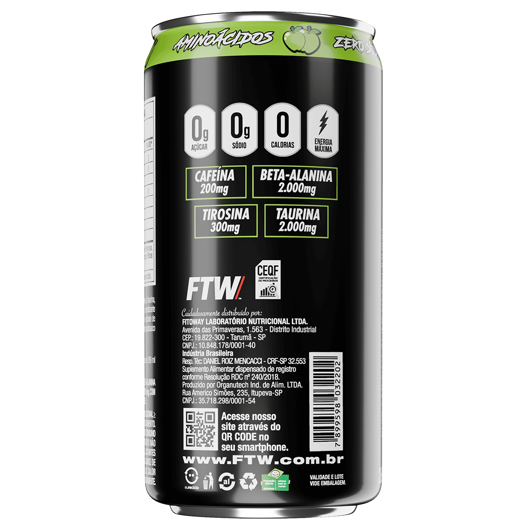 Energético Diabo Verde Lata 269ml Maçã Verde