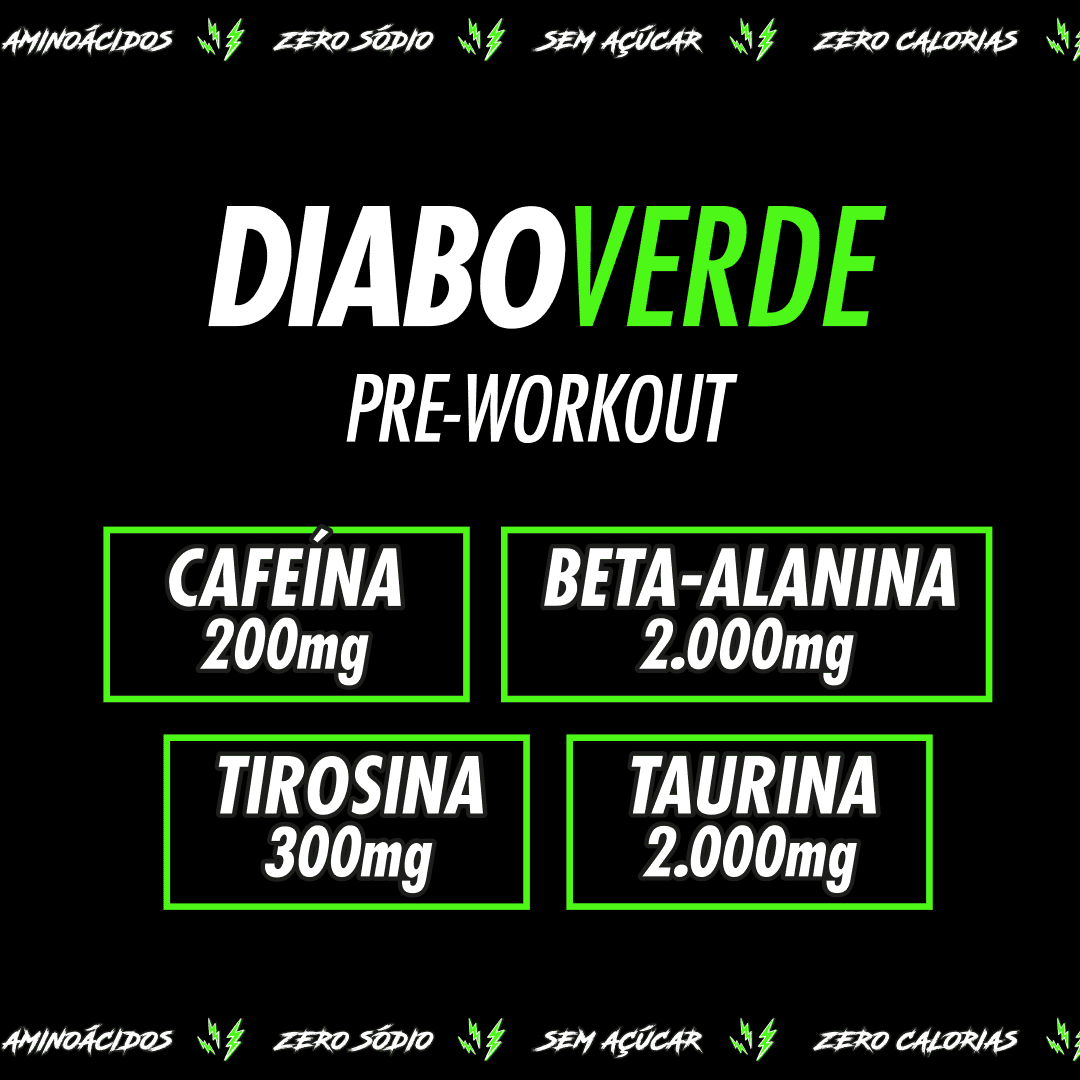 Energético Diabo Verde Lata 269ml Maçã Verde