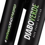 Garrafa Térmica Diabo Verde 850ml Com Suporte Magnético Para Celular