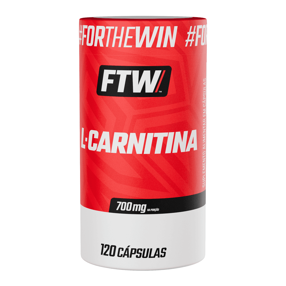 L-Carnitina 700mg 120 Cápsulas - FTW