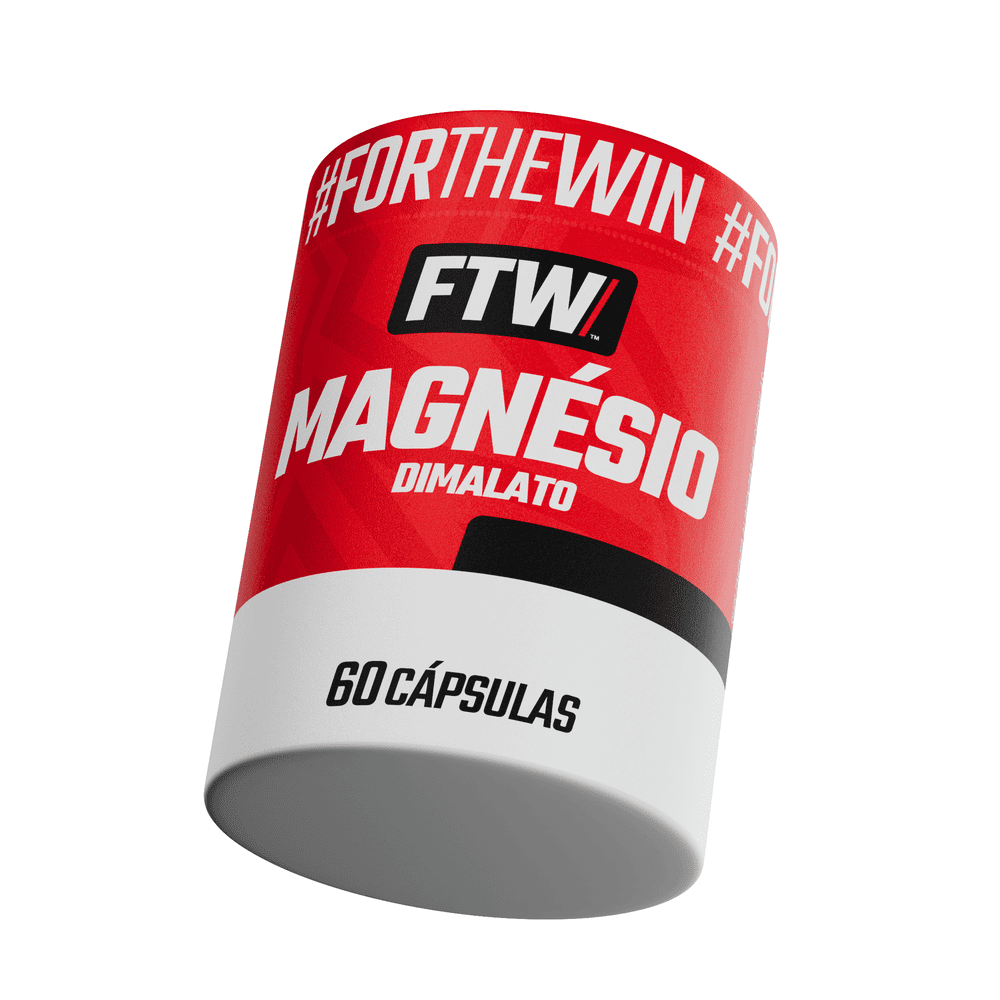 Magnésio Dimalato 60 Cápsulas - FTW