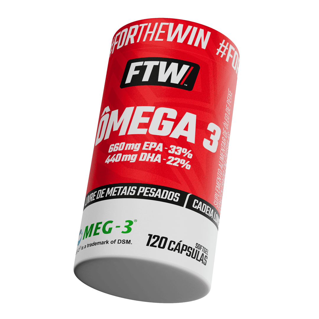 Ômega 3 MEG-3® 120 Cápsulas - FTW