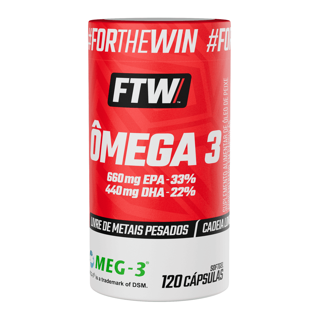 Ômega 3 MEG-3® 120 Cápsulas - FTW
