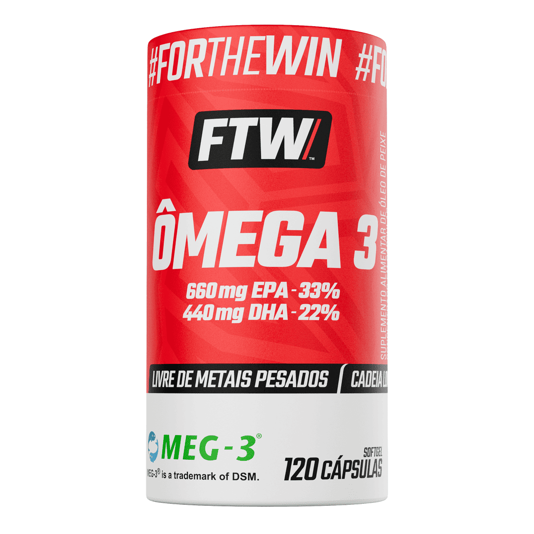 Ômega 3 MEG-3® 120 Cápsulas - FTW