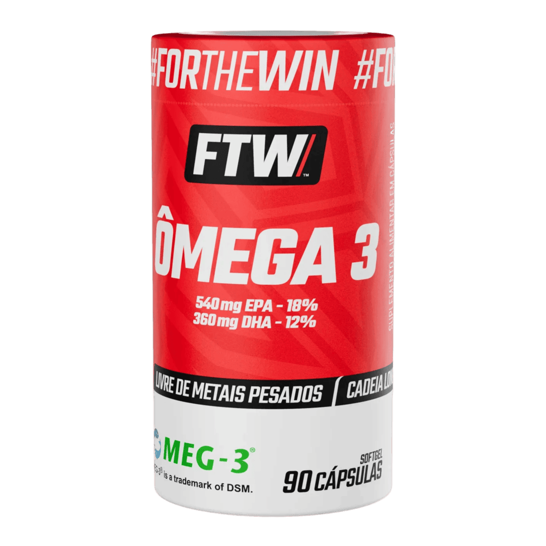 Ômega 3 MEG-3® 90 Cápsulas - FTW