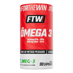 Ômega 3 MEG-3® 90 Cápsulas - FTW